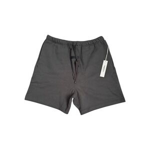 Essentials Fear of God Shorts Mens XL Off Black Drawstring Lounge Casual NWT NEW